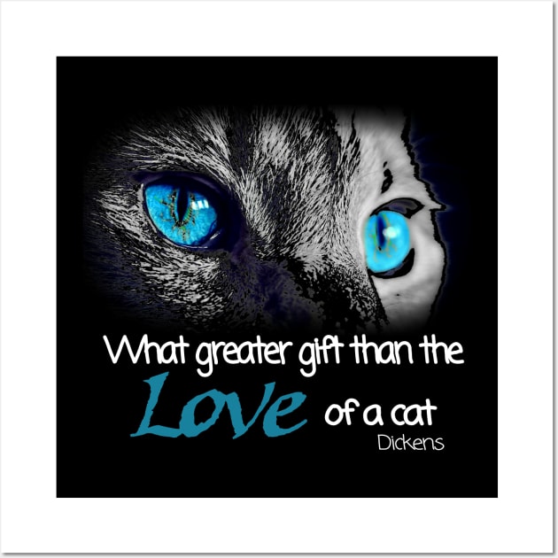 The Love of a Cat Wall Art by AlondraHanley